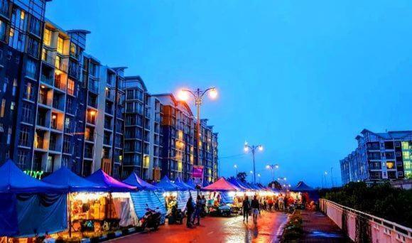 Studio Apartment Pasar Malam J.Louvre Tanah Rata Exterior foto